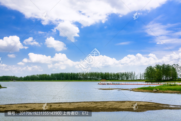 湖景