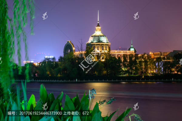濠河夜景