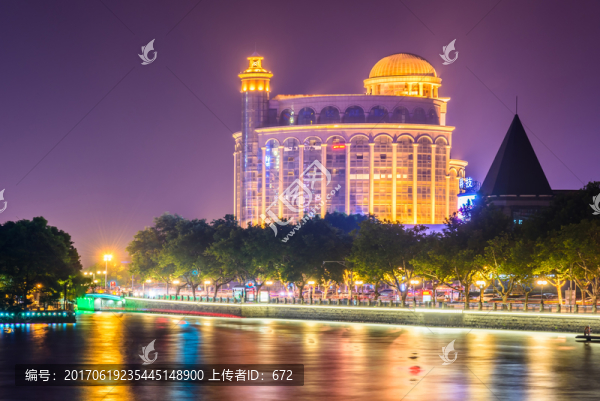 濠河夜景
