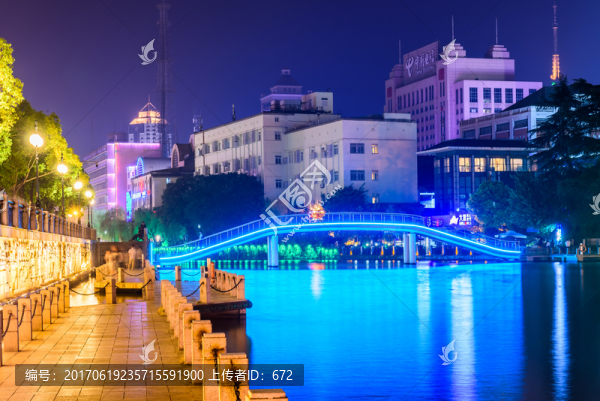 濠河夜景