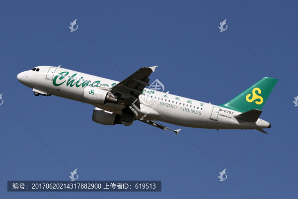 飛機起飛,春秋航空