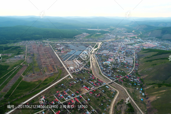 邊陲小鎮(zhèn)全景