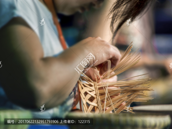 傳統(tǒng)手工藝竹編