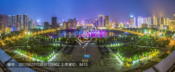 來賓夜景全景圖