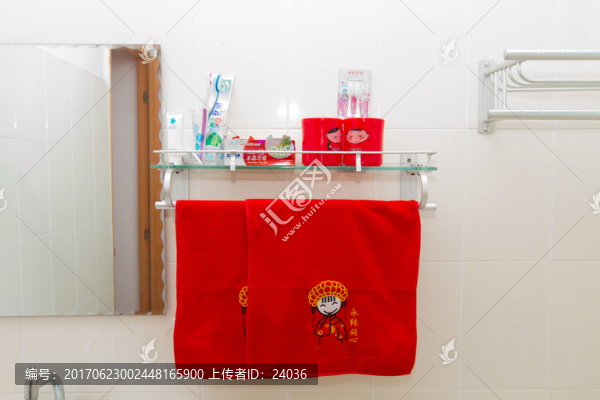 結(jié)婚用品,紅毛巾