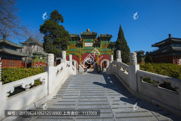 北京北海公園,小西天
