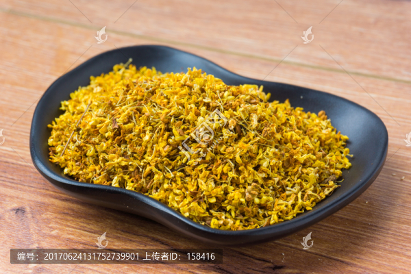 桂花茶桂花干