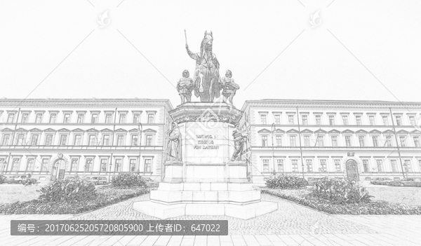 歐式建筑速寫