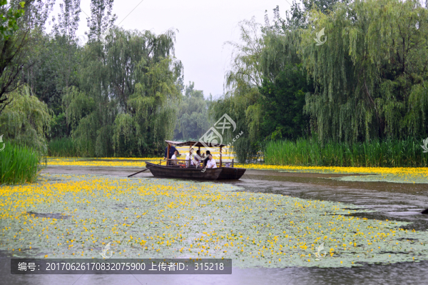 湖泊游船