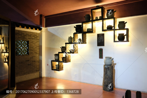 陶器,展示架