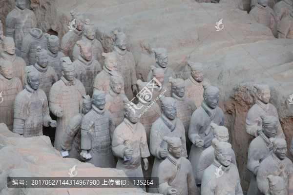 兵馬俑,雕像,陜西,考古,旅游