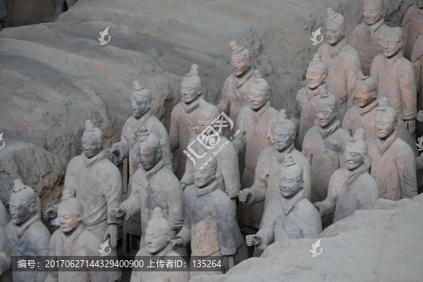 兵馬俑,雕像,陜西,考古,旅游