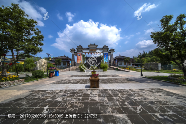 蒙陰劉洪文化園風(fēng)光
