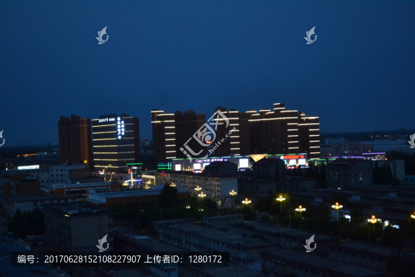 城市夜景,萬家燈火