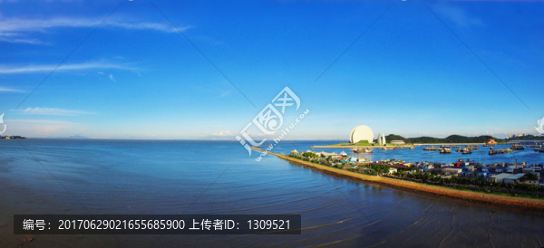 珠海風(fēng)光之香洲港寬幅