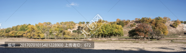 龍峽谷景區(qū)秋色
