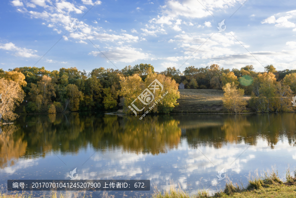 公主湖秋景