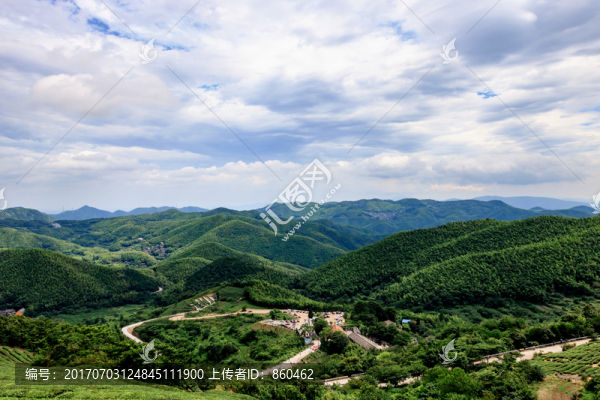 群山,荒山,山巒