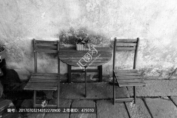 江南水鄉(xiāng),烏鎮(zhèn),椅子,茶座