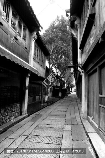 烏鎮(zhèn),老照片,黑白照