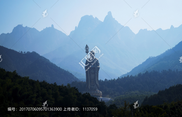 安徽九華山,地藏菩薩