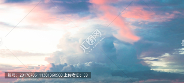 藍天,白云