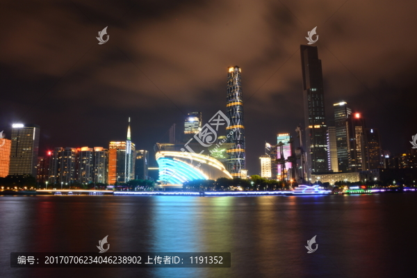 廣州珠江新城夜景