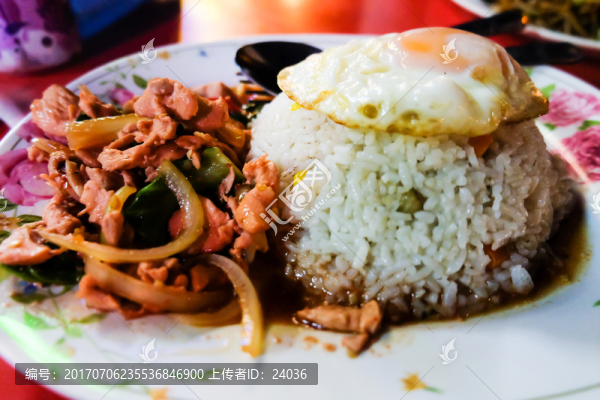 馬來西亞,豬肉拌飯