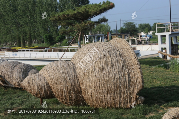 稻草藝術(shù)品