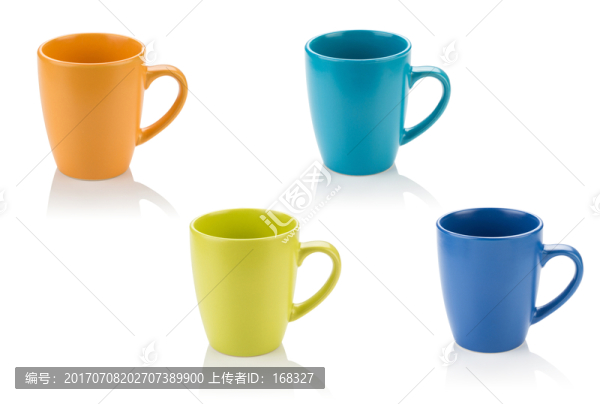 彩色陶瓷杯