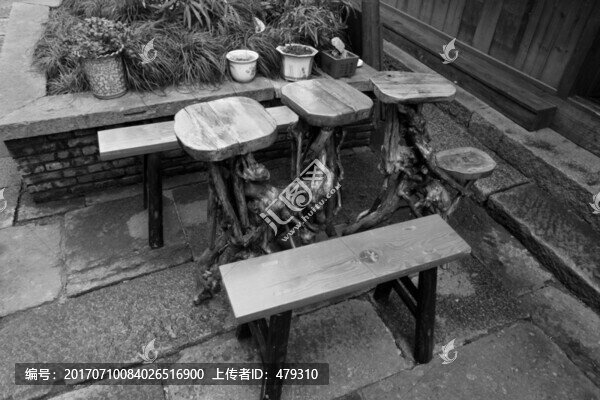 烏鎮(zhèn),老照片,黑白照片