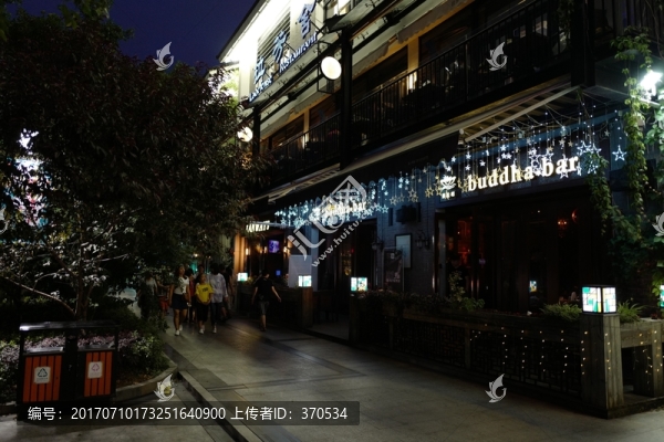 溫州南塘街夜景,南塘街夜景