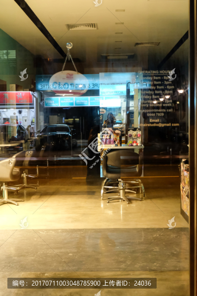 新加坡,美發(fā)店