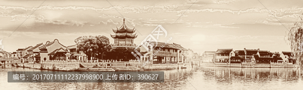 江南古鎮(zhèn)老照片
