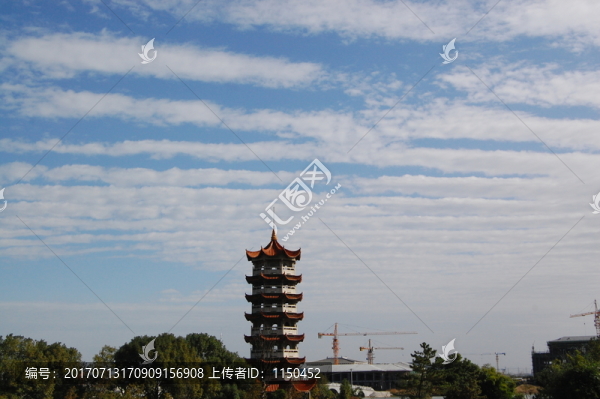 多姿多彩條狀云