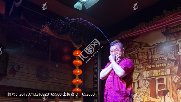 噴奶表演,男人,北京表演,京戲