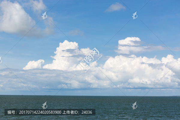 欽州港風(fēng)光,大海