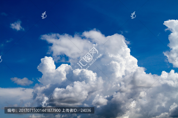 藍天白云