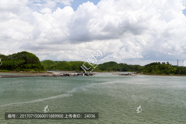 欽州港風(fēng)光,大海