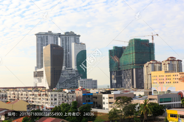 馬來(lái)西亞,樓房建筑