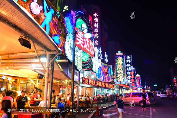 啤酒街夜景