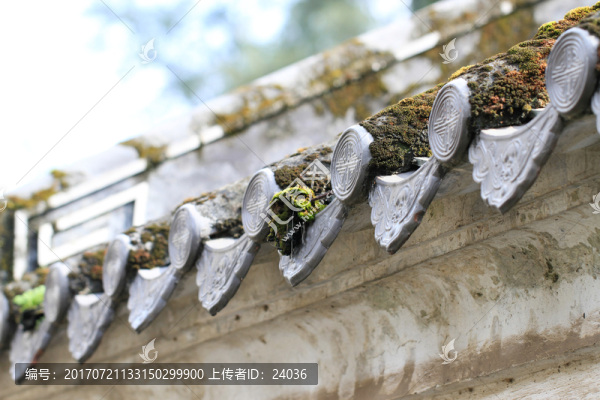 馮子材故居,屋頂