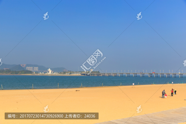 防城港西灣,人工沙灘
