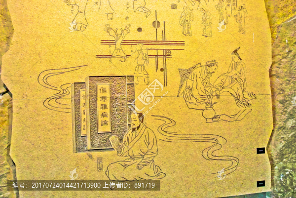 中醫(yī)浮雕高清,古人制藥