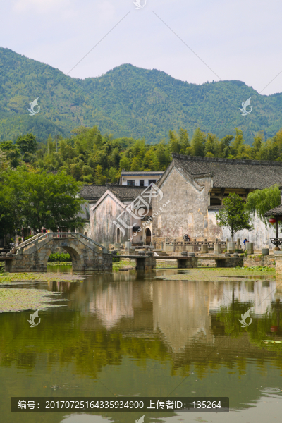呈坎村,廊橋,徽州民居,堂屋