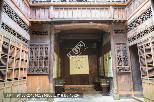 呈坎村,廊橋,徽州民居,堂屋