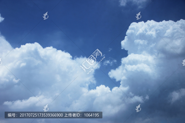 藍天白云,天空,素材,背景