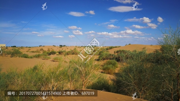 中國(guó)第七大沙漠庫(kù)布其沙漠