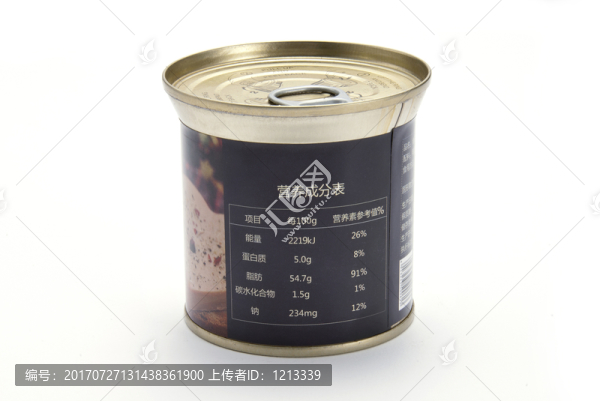 鴨肝醬,罐頭