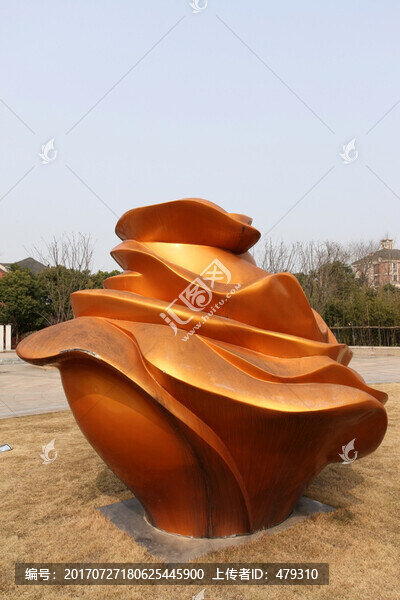 杭州,街景,雕塑,雕刻,地標(biāo)